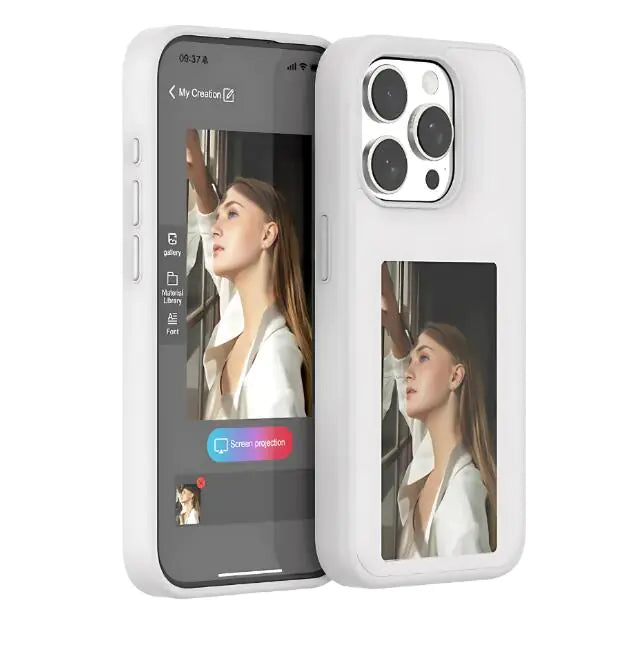 Funda para Teléfono con Pantalla E-Ink