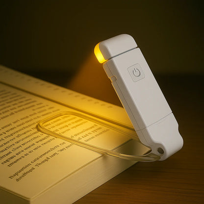 Luz de Lectura LED Recargable USB con Protección Ocular